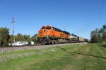 BNSF 5891 Blast into Winfield Mo.